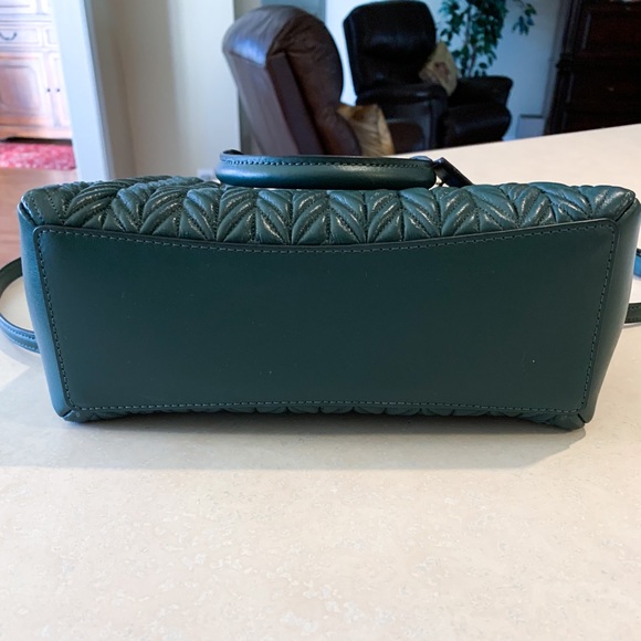 SOLD - NWT COACH Mini Sage Carryall with Quilting - Picture 5 of 11